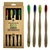 100% Natural Eco Bamboo Toothbrushes - 4 Pack