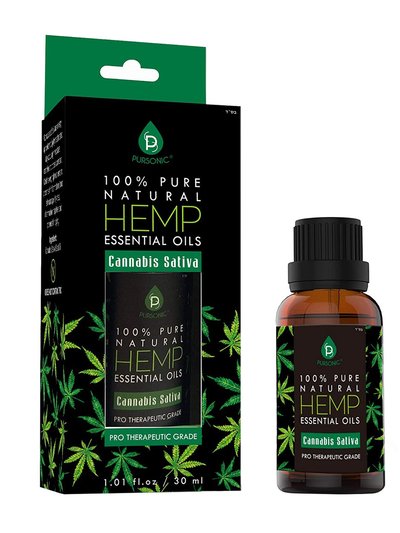 PURSONIC 100% Pure Natural Cannabis Sativa (Hemp) Essential Oil product
