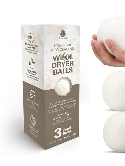 PURSONIC 100% Pure New Zealand Wool Dryer Balls product