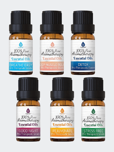 PURSONIC 6 Pack of 100% Pure Essential Aromatherapy Oils Blends product