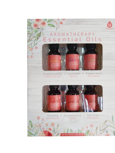 PURSONIC 6 Pack of Aromatherapy Essential Oils product