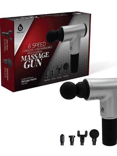 PURSONIC 6 Speed Cordless & Rechargeable Professional Massage Gun product