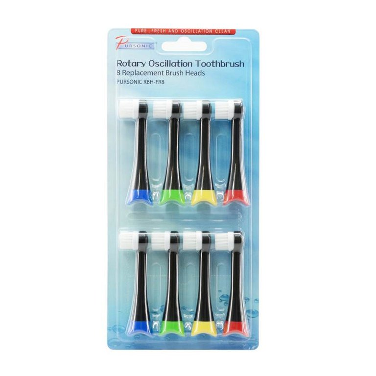 8 Pack Brush Heads Replacement - S320 & S330