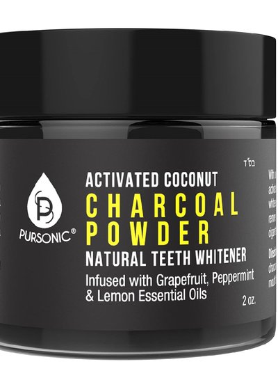 PURSONIC Activated Coconut Charcoal Powder Natural Teeth Whitener product