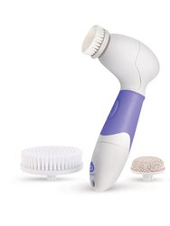 Advanced Facial And Body Cleansing Brush - Purple