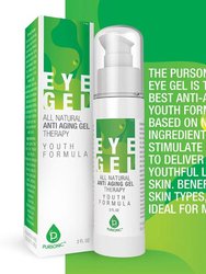 All Natural Professional Anti Aging Eye Gel 2 oz