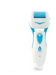 Battery Operated Callus Remover, Foot Spa and Foot Smoother - Blue