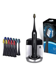 Deluxe Plus Sonic Rechargeable Toothbrush With Built In UV Sanitizer