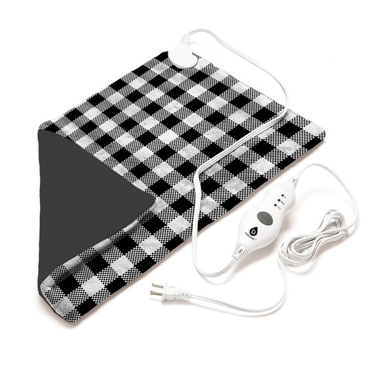 Extra Extra Large Electric Heating Pad - Checkers Pattern