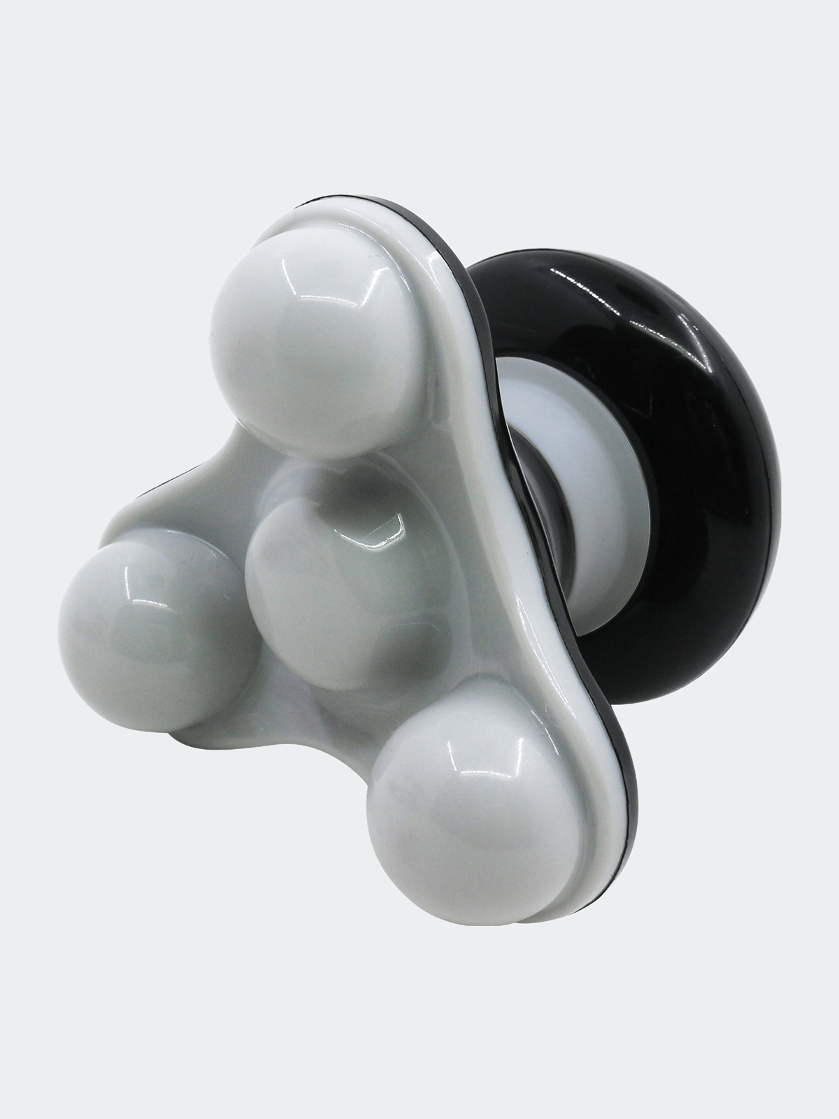 Pursonic Handheld Electric Sport Massager With 3 Vibrating Massage Modes-  White