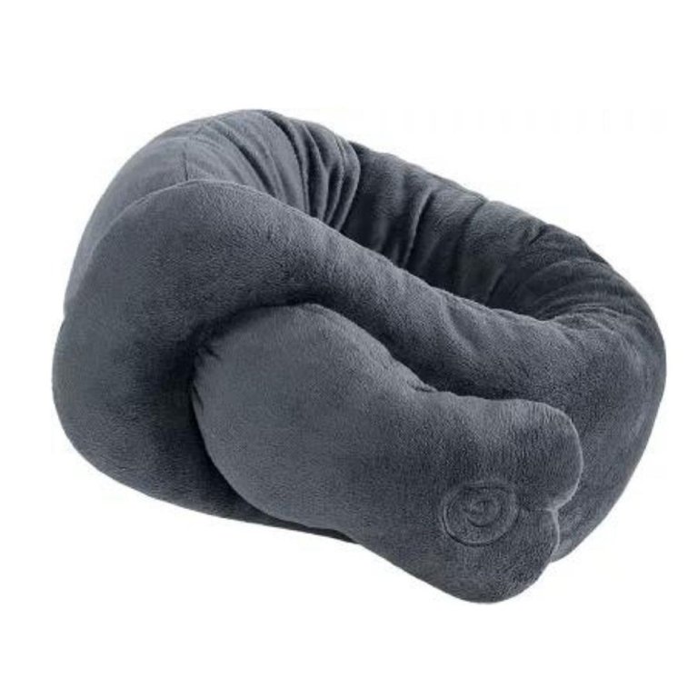 Portable Neck & Shoulder Adjustable Massaging Wrap - Charcoal Grey