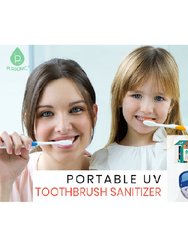 Portable UV Toothbrush Sanitizer