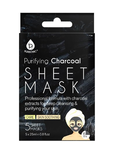 PURSONIC Purifying Charcoal Sheet Mask product