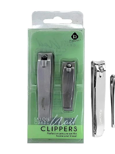 PURSONIC Salon Grade Premium 2 Pack Nail Clipper product
