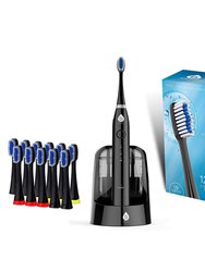 Sonic Smart Series Rechargeable Toothbrush With UV Sanitizing Function - Black