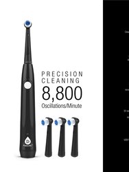 USB Rechargeable Rotary Toothbrush - Black
