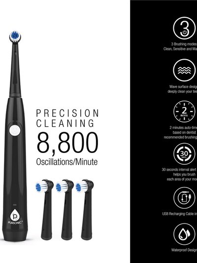 PURSONIC USB Rechargeable Rotary Toothbrush product