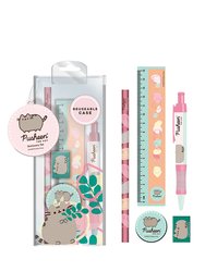 Botanical Stationery Set - Pink/Blue - Pink/Blue