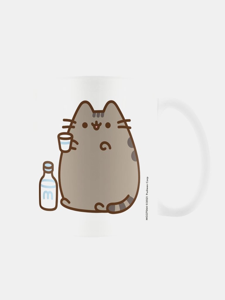 Pusheen Yum Mug (White/Gray) (One Size) - White/Gray