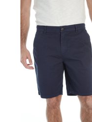 Adan Twill Shorts - Navy