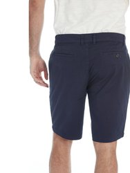 Adan Twill Shorts - Navy