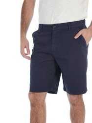 Adan Twill Shorts - Navy