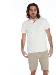 Adan Twill Shorts - Tan