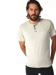 Axel Striped Henley - Ice