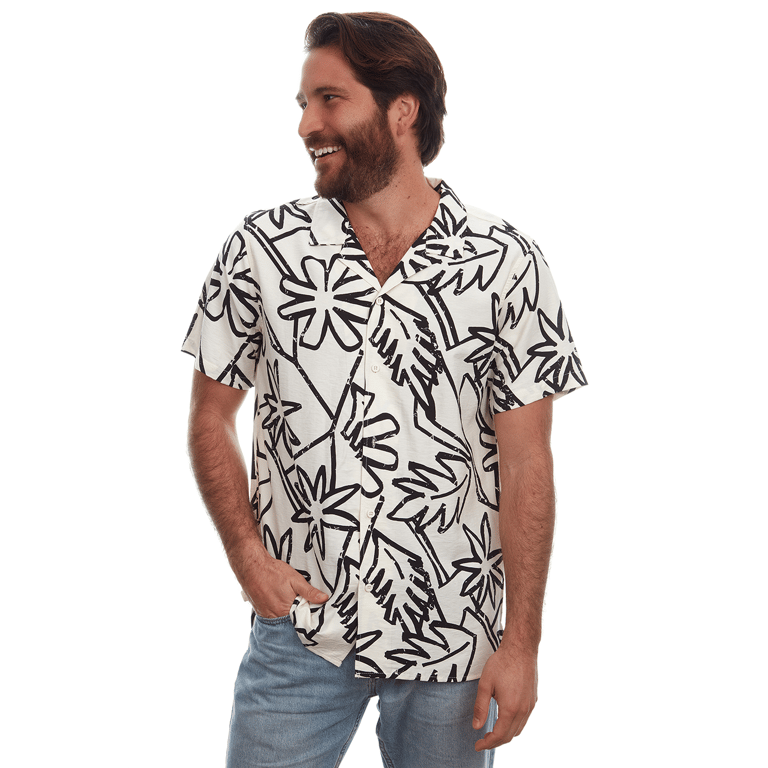 Caleb Novelty Rayon Shirt