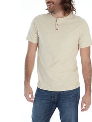 Gabe Solid Slub Henley