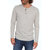 Harper Long Sleeve Henley - Grey Heather