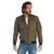 Lewis Sherpa Lined Bomber Jacket - Olive