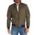 Lewis Sherpa Lined Bomber Jacket - Olive