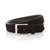 Remy Suede Leather 3.5 CM Belt - Black