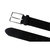 Remy Suede Leather 3.5 CM Belt - Black