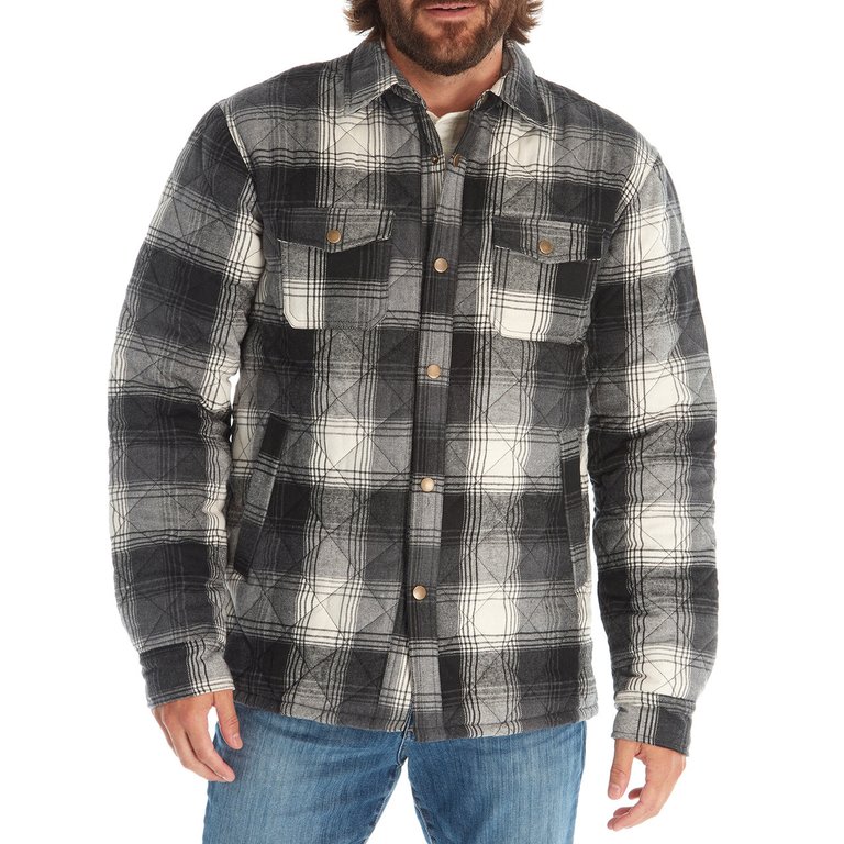 Ricky Quilted Flannel Jacket