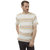 Russel Striped Tee - White