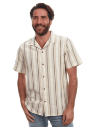 Sawyer Textured Resort Shirt - Tan
