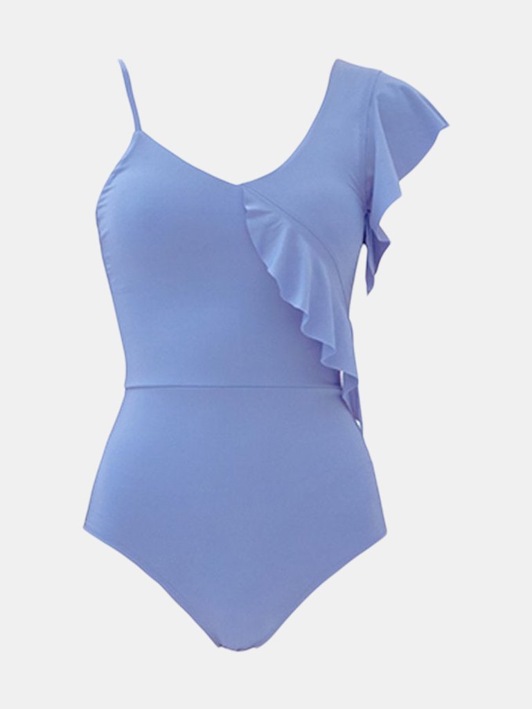 Flowing Oasis Swimwear - Purple