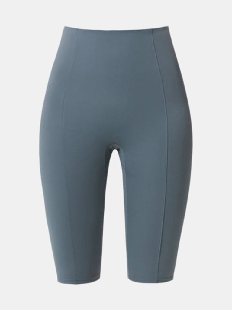 Powder Bermuda Leggings 5 (2colors) - Blue Grey