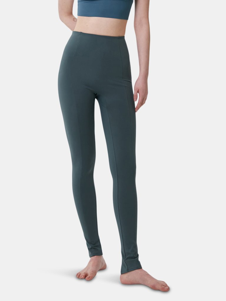 Powder Leg Sketch Leggings 11 (2colors) - Dark Green