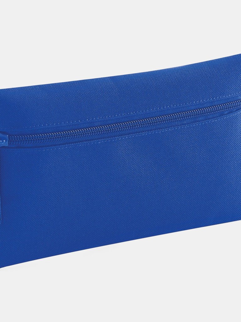 Quadra Classic Zip Up Pencil Case (Bright Royal) (One Size)