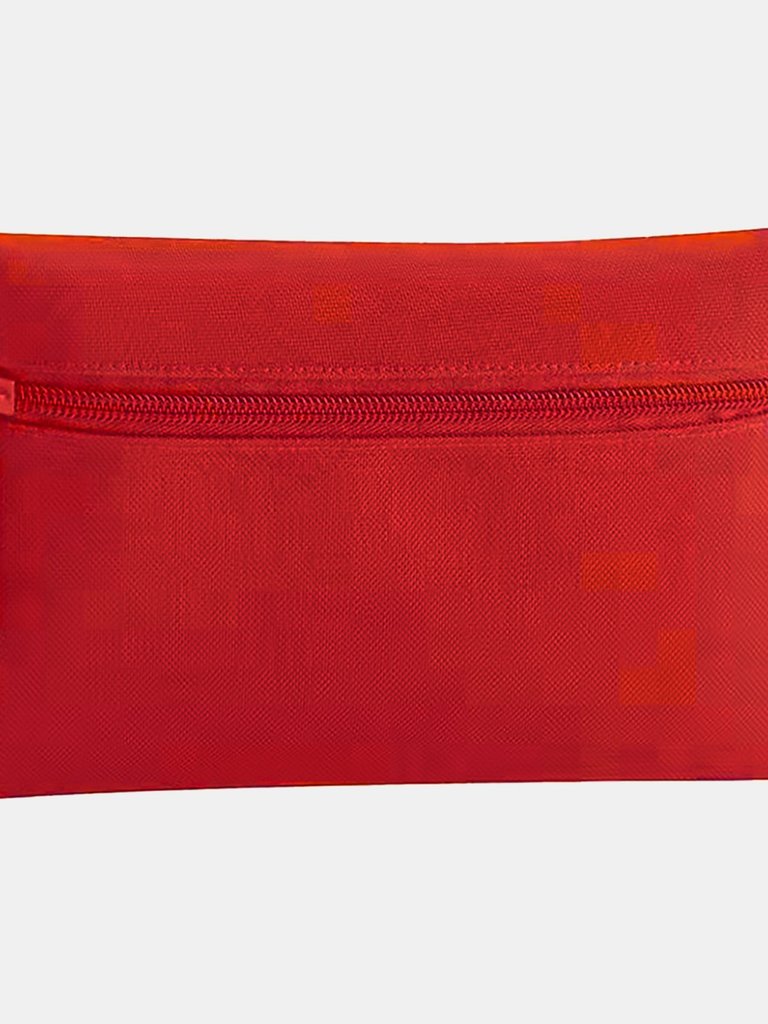 Quadra Classic Zip Up Pencil Case (Classic Red) (One Size) - Classic Red