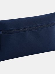 Quadra Classic Zip Up Pencil Case (French Navy) (One Size)