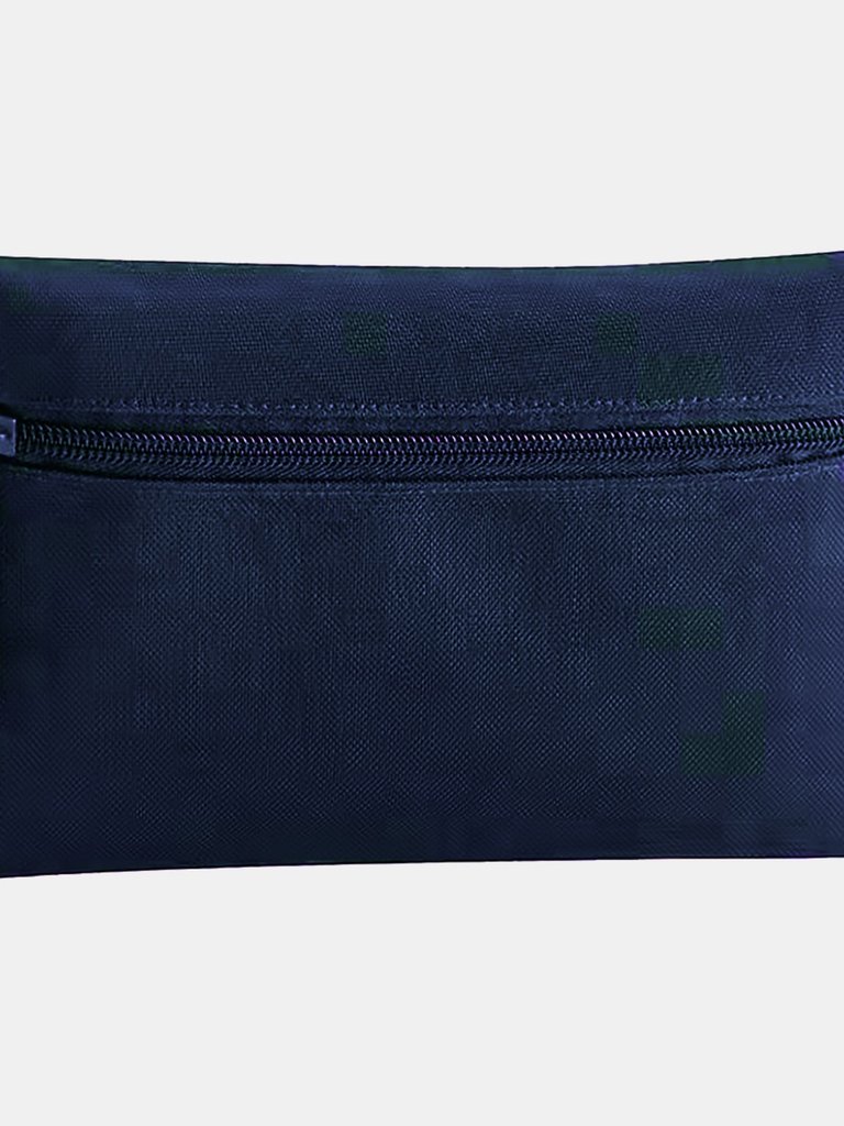 Quadra Classic Zip Up Pencil Case (French Navy) (One Size) - French Navy