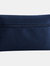 Quadra Classic Zip Up Pencil Case (Pack of 2) (French Navy) (One Size) - French Navy