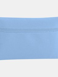 Quadra Classic Zip Up Pencil Case (Pack of 2) (Sky Blue) (One Size) - Sky Blue