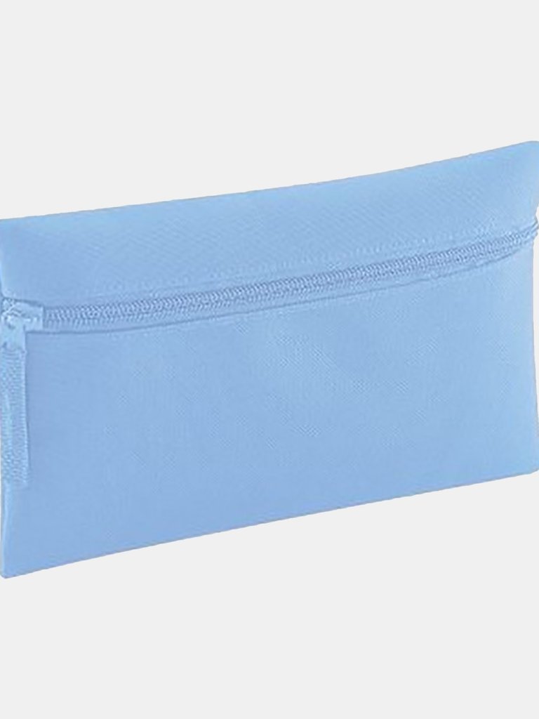 Quadra Classic Zip Up Pencil Case (Sky Blue) (One Size)