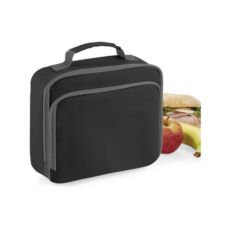 Quadra Lunch Cooler Bag (Black) (One Size) - Black