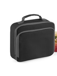 Quadra Lunch Cooler Bag (Pack of 2) (Black) (One Size) - Black